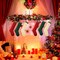 18 Inch Large Knitted Xmas Christmas Stockings Kits Classic Decorations - 3 Pack